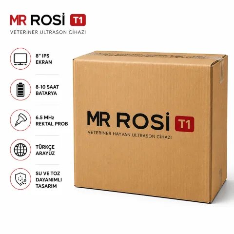 MR ROSİ T1 Veteriner Ultrason Cihazı